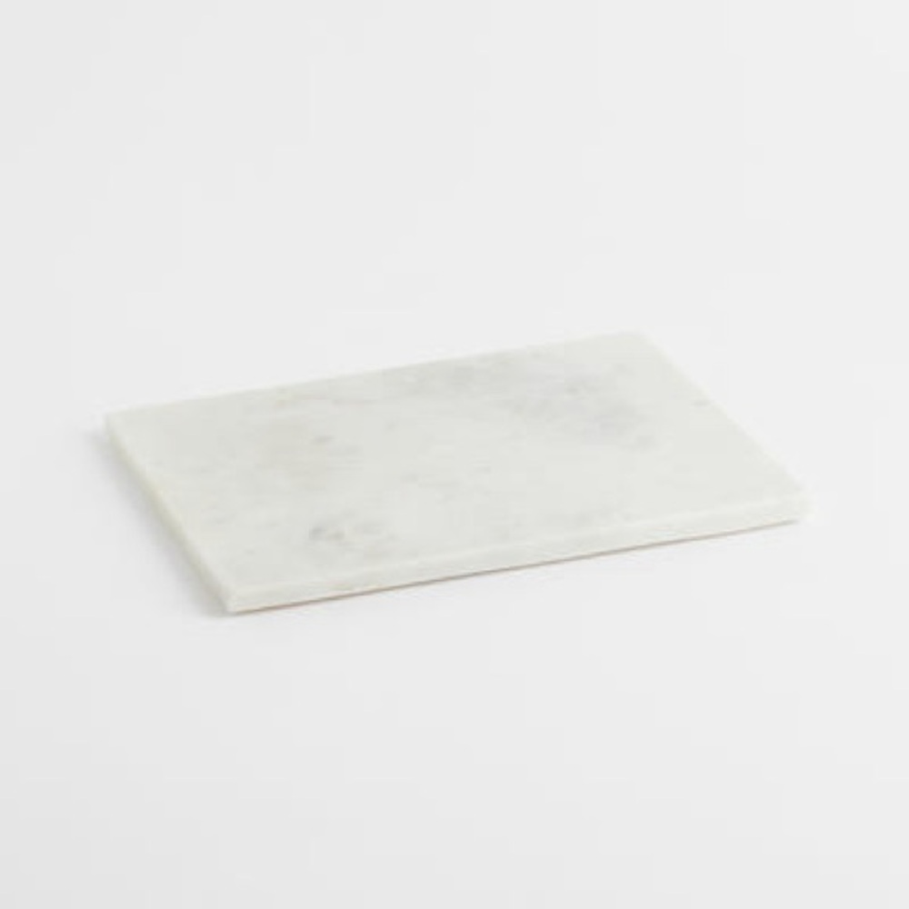 H&M White Marble Serving Rectangle Board - Picture 2 of 3